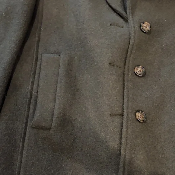 Jcrew Women’s Classic Dark Coat - Picture 2 of 7